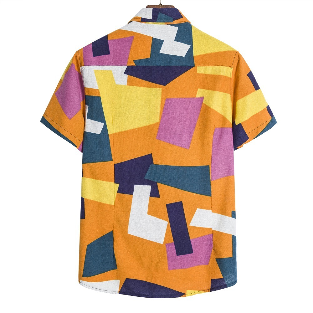 Men s Geometric Print Shirt - Image 7