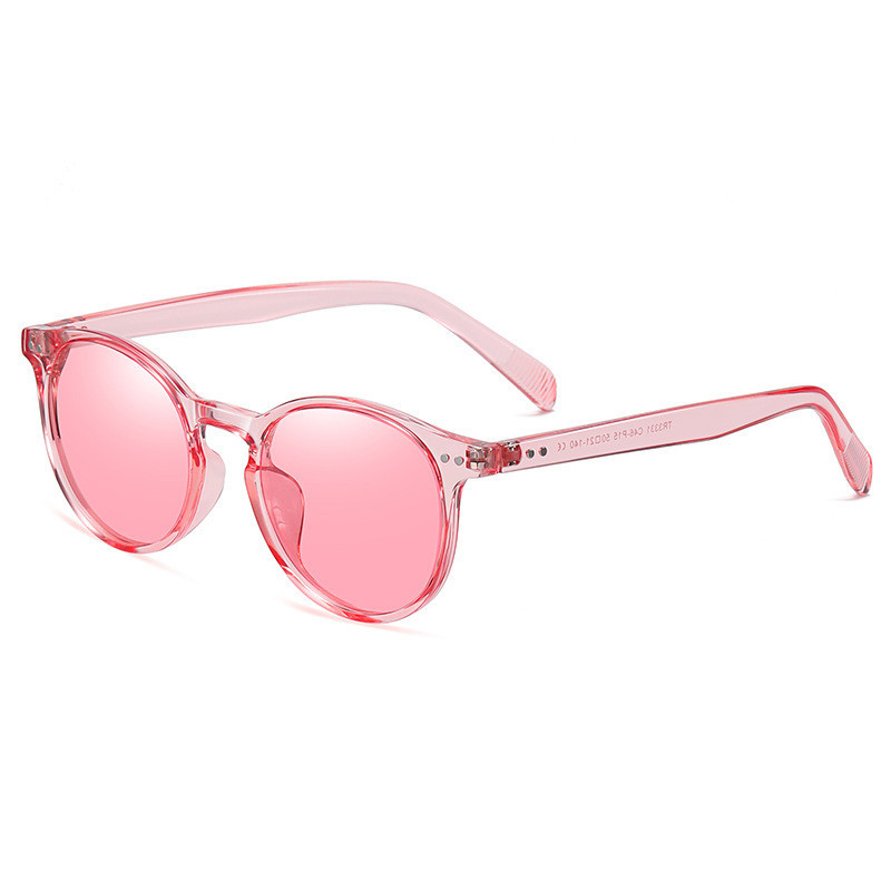 Round Frame Sunglasses For Men And Women Sunglasses - Image 6