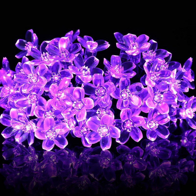 Solar Sakura Lights LED Waterproof String Lights - Image 2