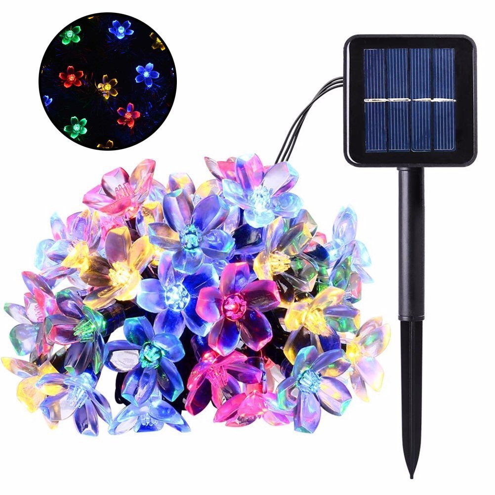 Solar Sakura Lights LED Waterproof String Lights - Image 3
