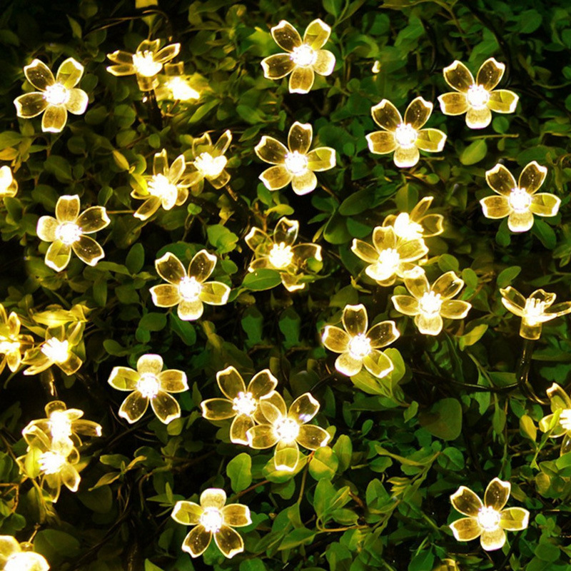 Solar Sakura Lights LED Waterproof String Lights - Image 4