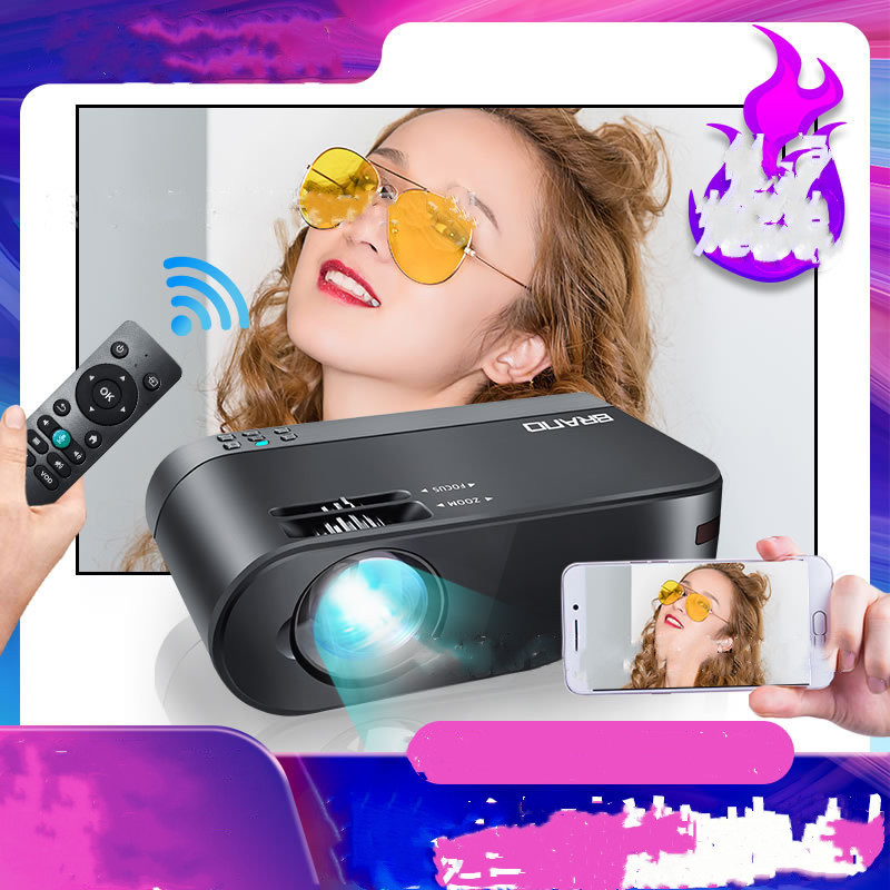 Mobile Phone Wifi Wireless Same Screen Projector Portable Projection - Image 2