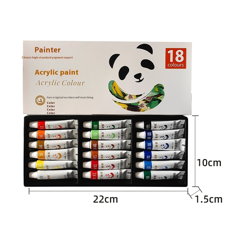 Propylene Paint Set 12ml Waterproof Beginner Children's Painting 12182436 Color Oil Painting - Image 10