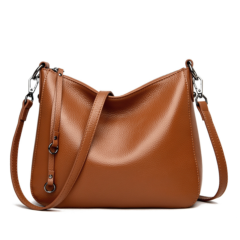 Tote Bag Women's Large Capacity Leather Messenger Bag - Image 2