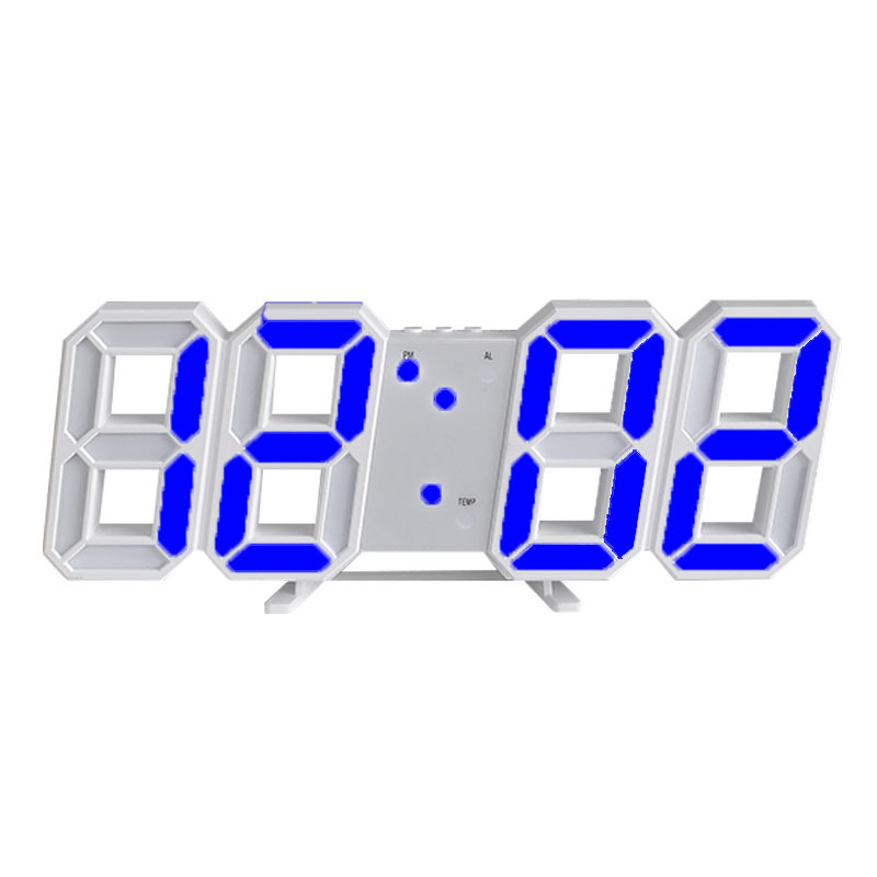 Digital Wall Mounted Clock LED Electronic Gift Alarm Clock Large Clock Temperature Clock - Image 6