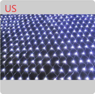 Christmas led lights string lights outdoor waterproof fishnet lights full of stars paved holiday lights wedding ins decorative lights - Image 6