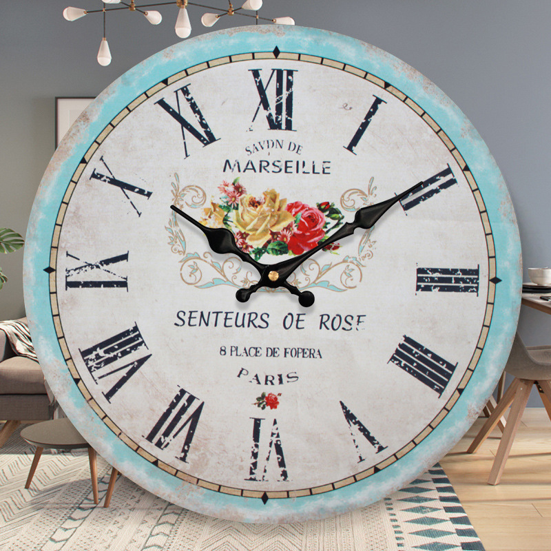 Vintage clock fashion digital wall clock - Image 2