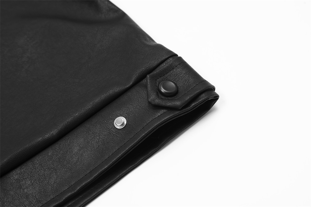 Fashion Personality Biker's Leather Jacket Men - Image 6