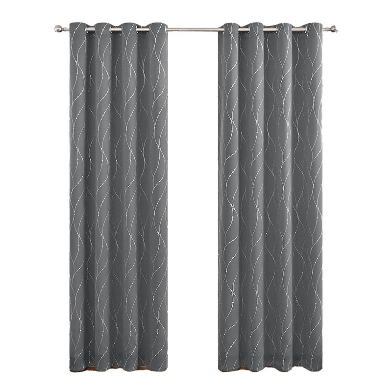 Modern Minimalist Furnishings Decorative Blackout Curtains - Image 2