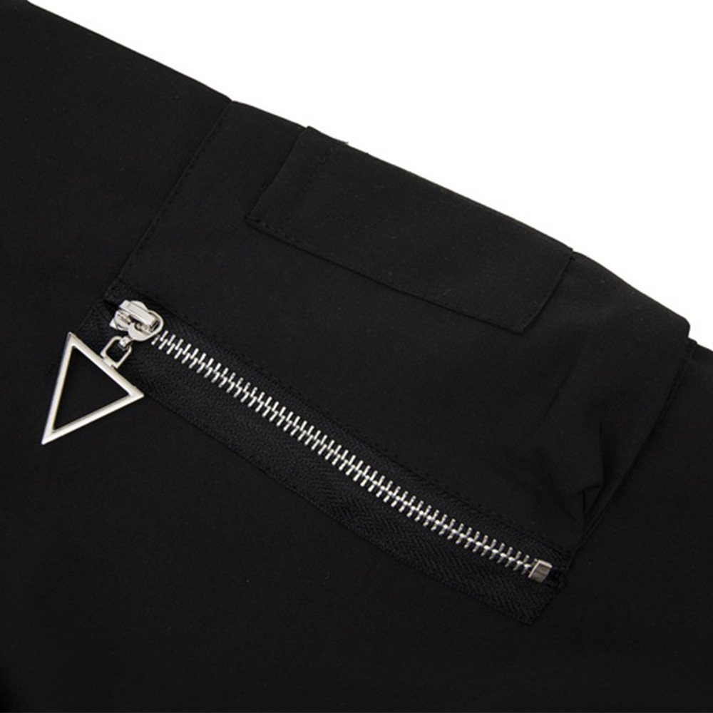 Cross Decoration Flight Jacket Men - Image 2