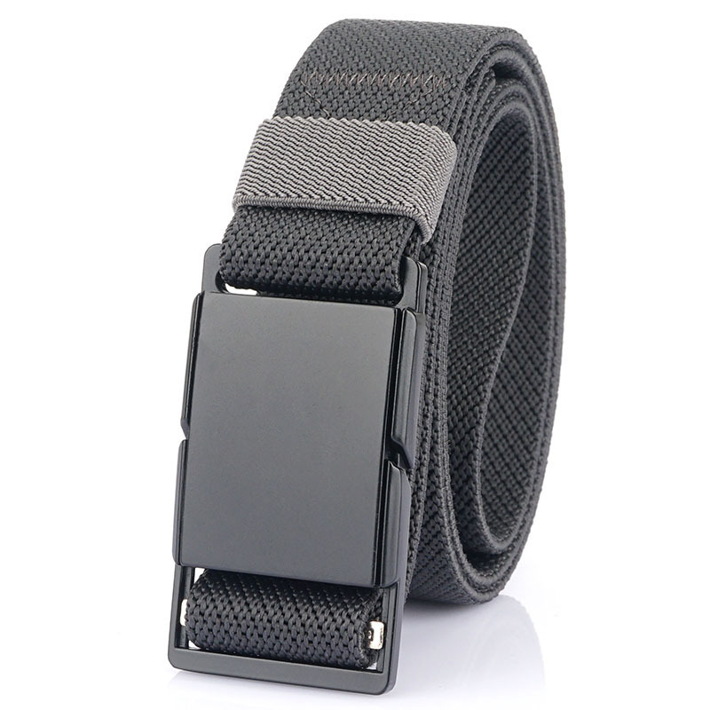 Metal Magnetic Buckle All-matching Jeans Casual Belt - Image 2