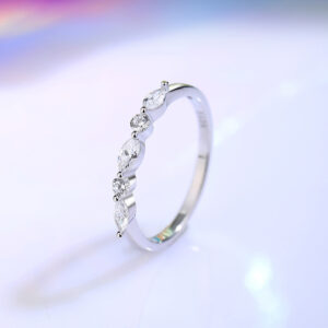 S925 Silver Ring Female Niche Advanced Light Luxury Personality