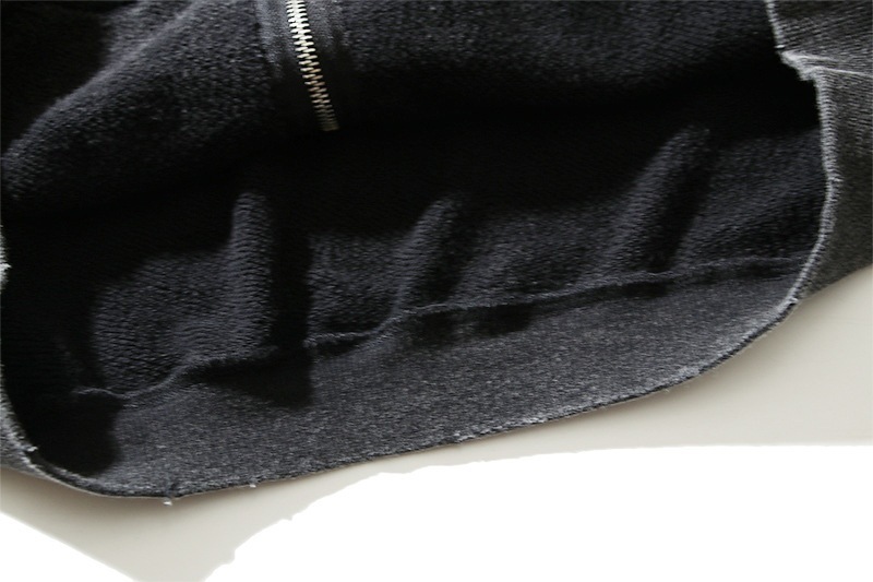 Simple Hooded Zipper Sweatshirt Cardigan For Men - Image 5