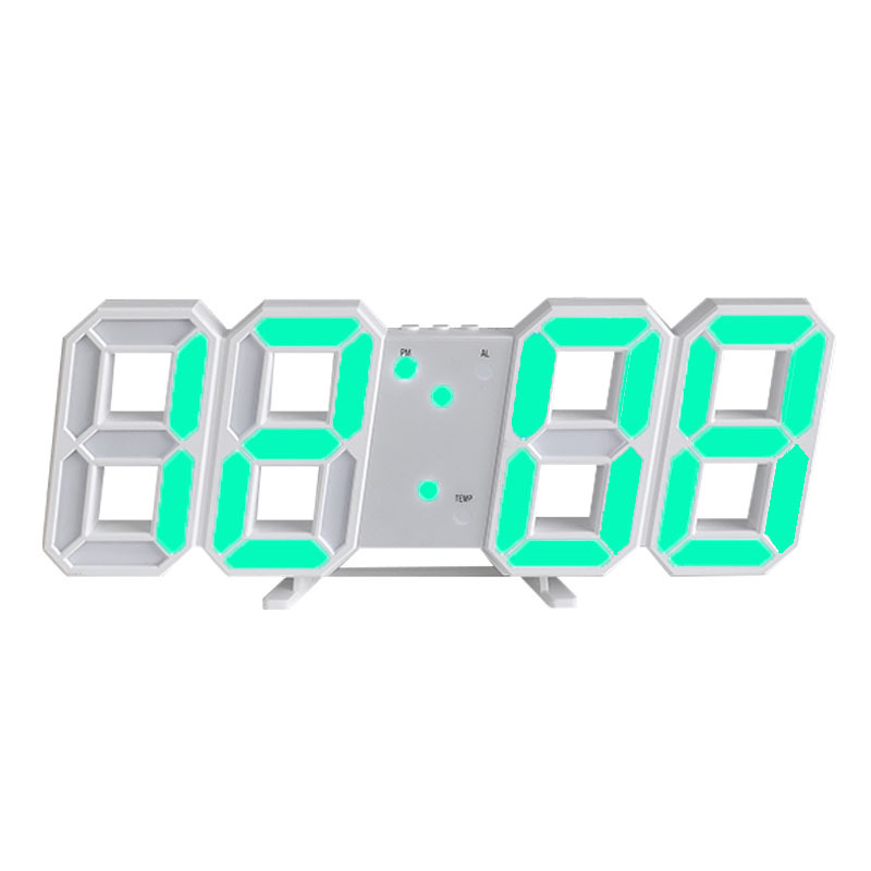 Digital Wall Mounted Clock LED Electronic Gift Alarm Clock Large Clock Temperature Clock - Image 9