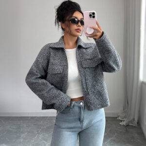 Elegant Long-sleeved Jacket For Women