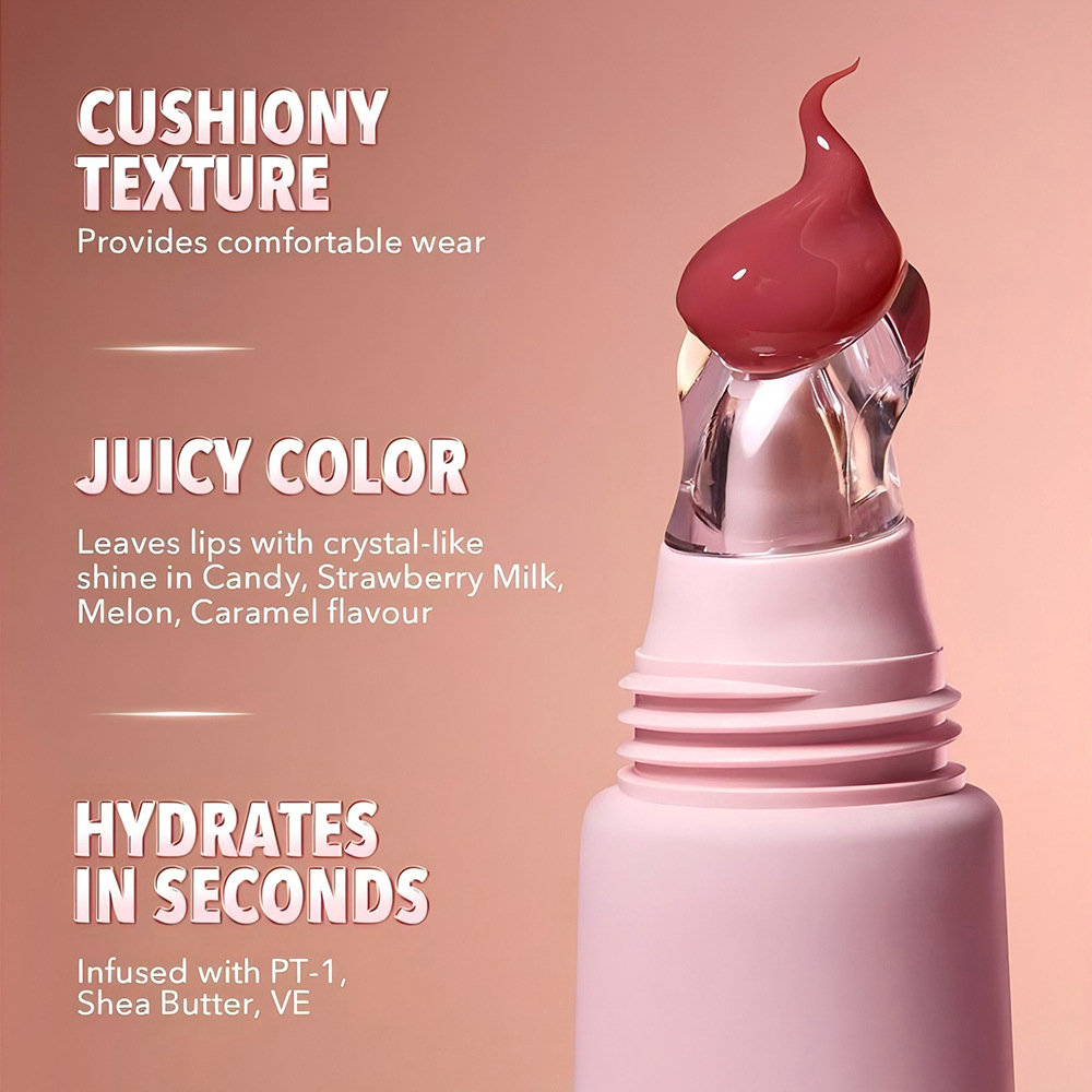 4-color Brightening Lip Balm Moisturizing Exfoliating Skin Long-Lasting Moisturizing Lip Gloss Women Cosmetics - Image 4