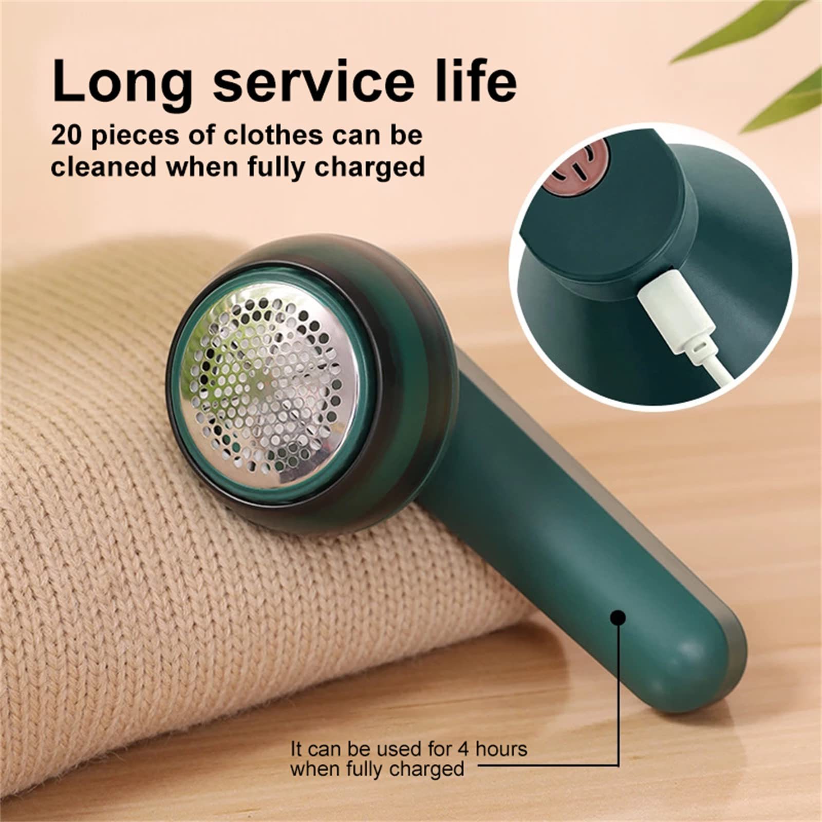 USB Rechargeable Electric Lint Remover Rechargeable, Electric Lint Remover For Clothing, Portable Electric Lint Remover Clothes Fluff Pellet Remover, Electric Pellets Lint Remover For Clothing - Image 5