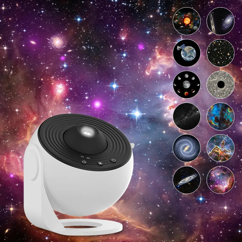 Night Light Galaxy Projector Starry Sky Projector 360 Rotate Planetarium Lamp For Kids Bedroom Valentines Day Gift Wedding Deco - Image 5